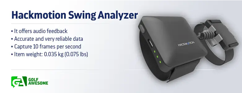 Hackmotion Swing Analyzer main functions