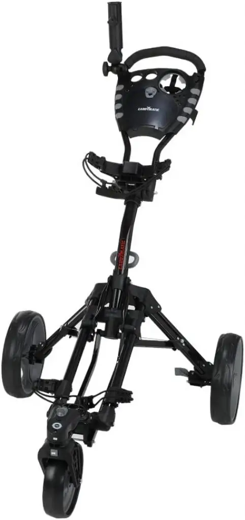  Caddymatic Golf 360° SwivelEase 3 Wheel Folding Golf Cart