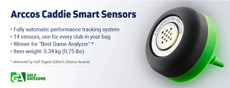 Full description of Arccos Caddie Smart Sensors